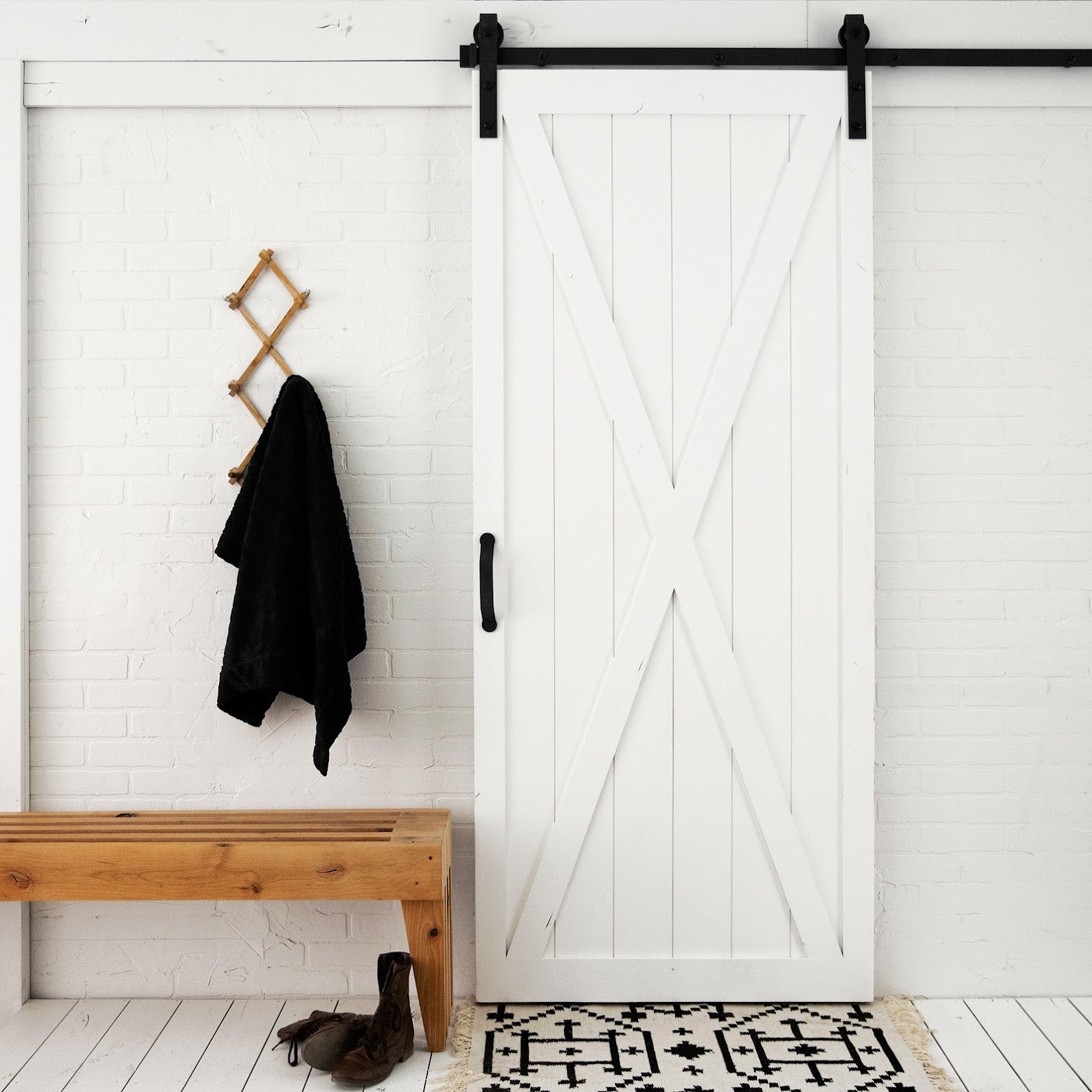 White Barn Doors