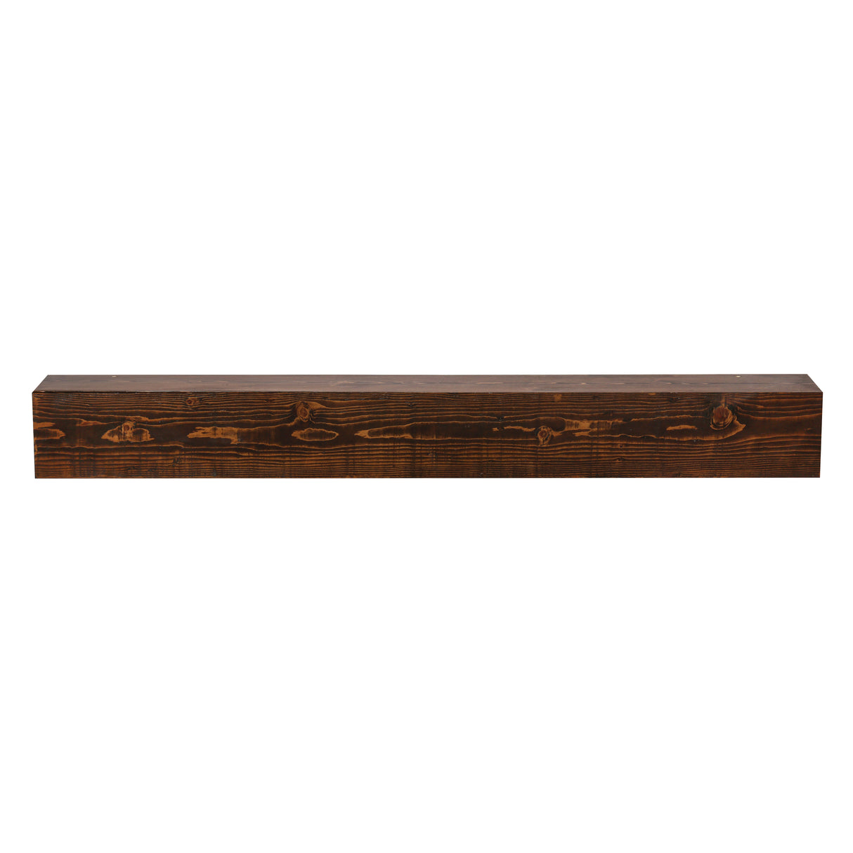 Barn Beam Mantel | Textured Real Wood Fireplace Mantel
