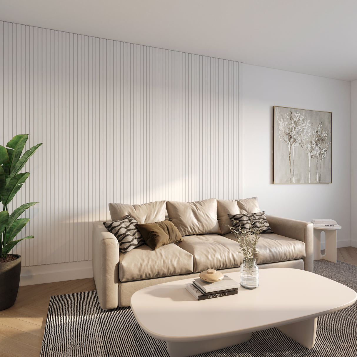 2-Pack Acoustic Wood Wall Panels