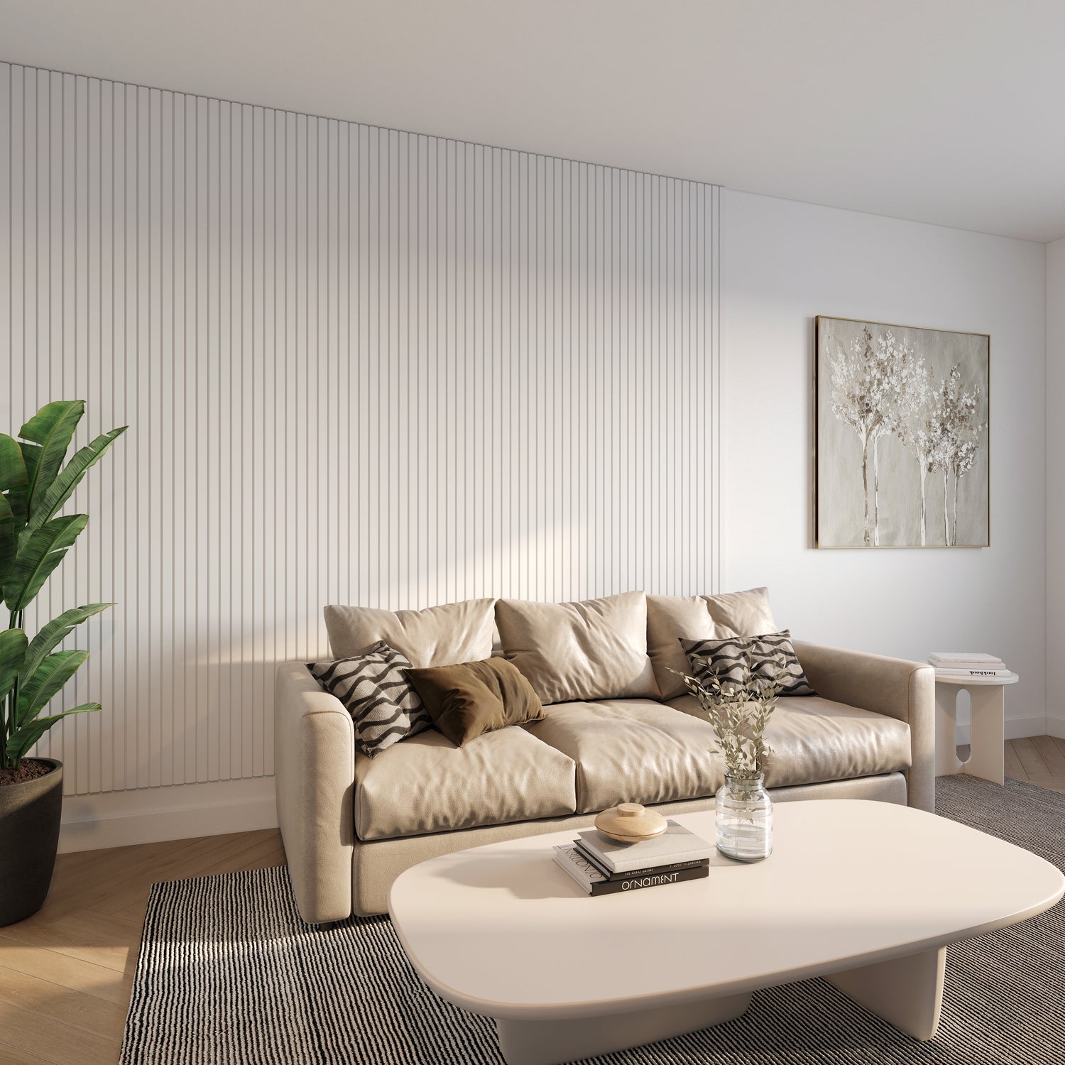 2-Pack Acoustic Wood Wall Panels