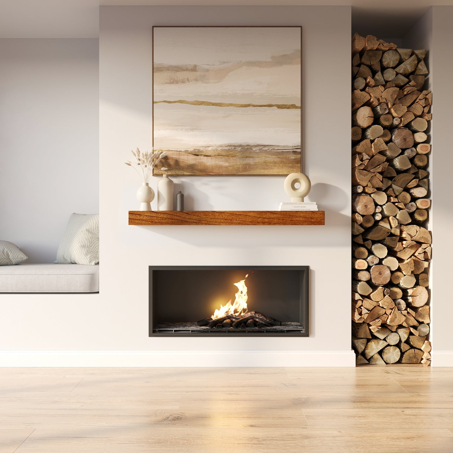 The Classic Fireplace Mantel