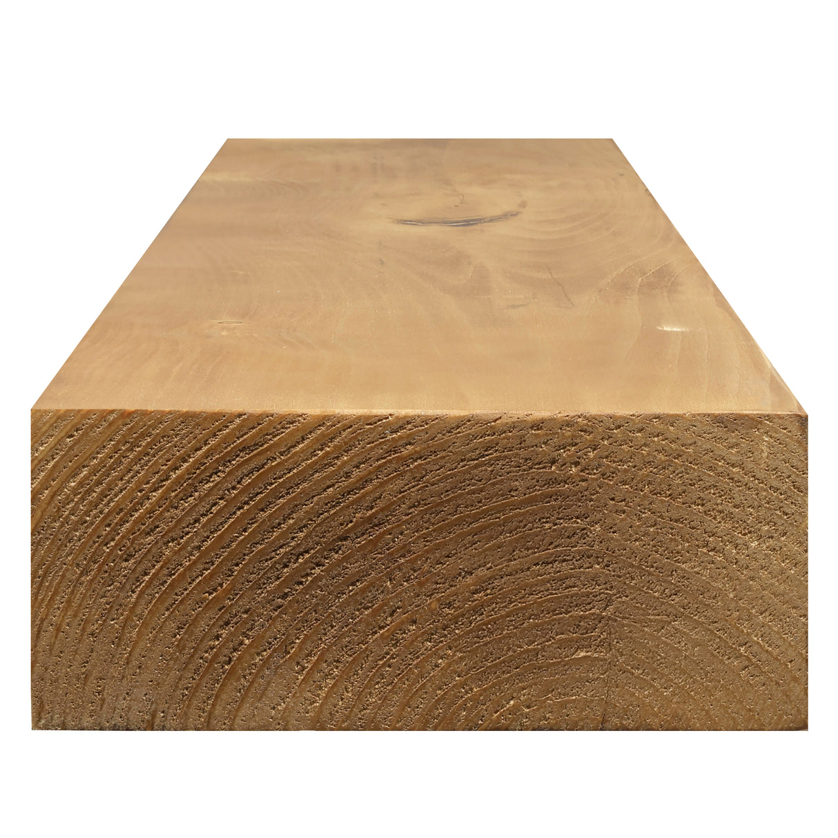 Modern Smooth Timber Fireplace Mantel