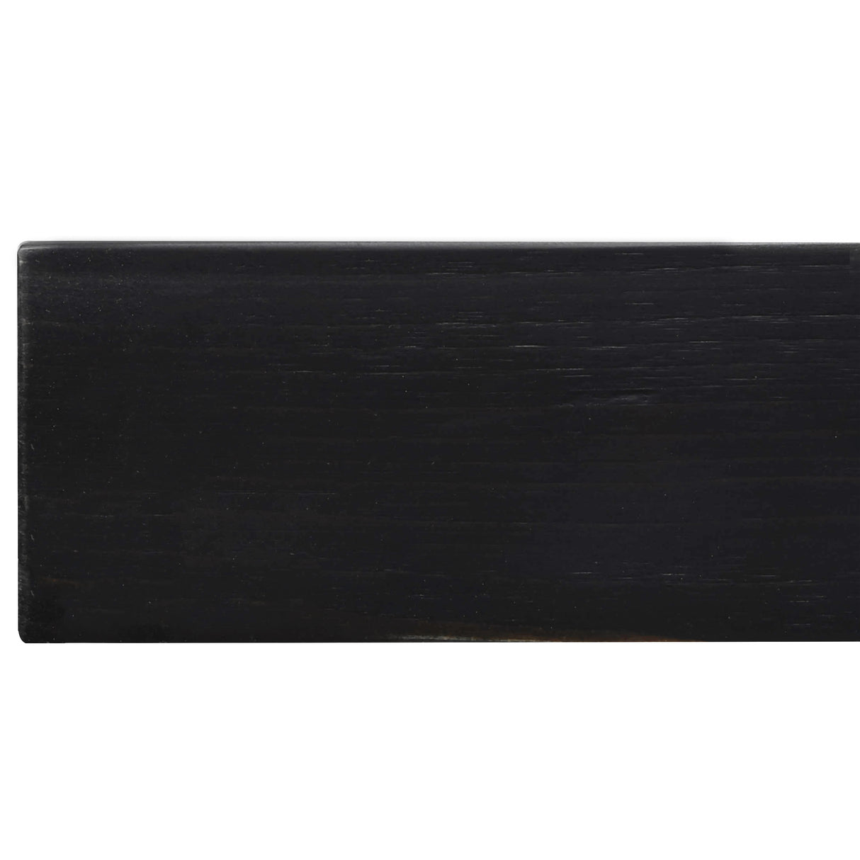 Modern Smooth Timber Fireplace Mantel
