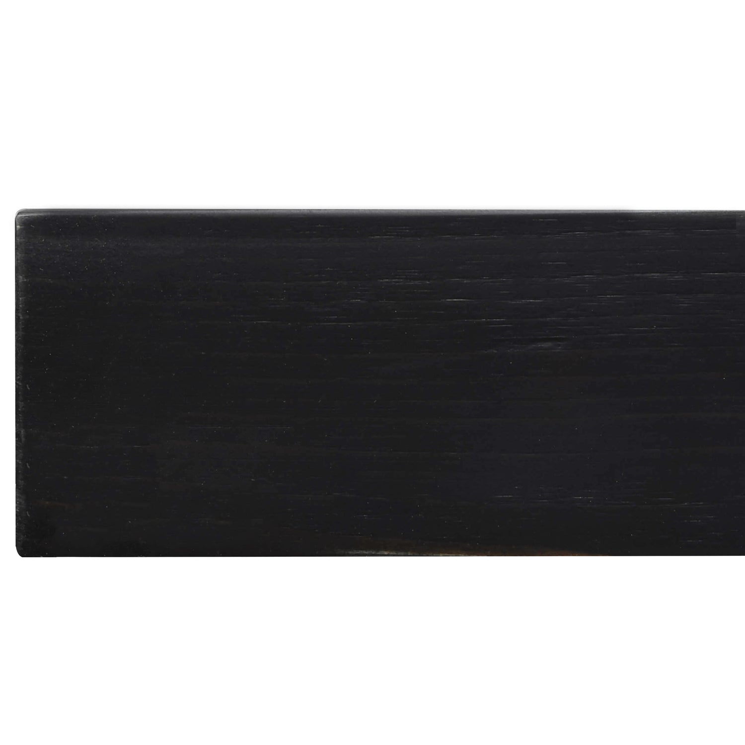Modern Smooth Timber Fireplace Mantel