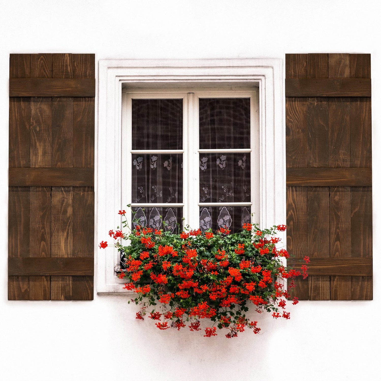 Traditional Wood Shutters