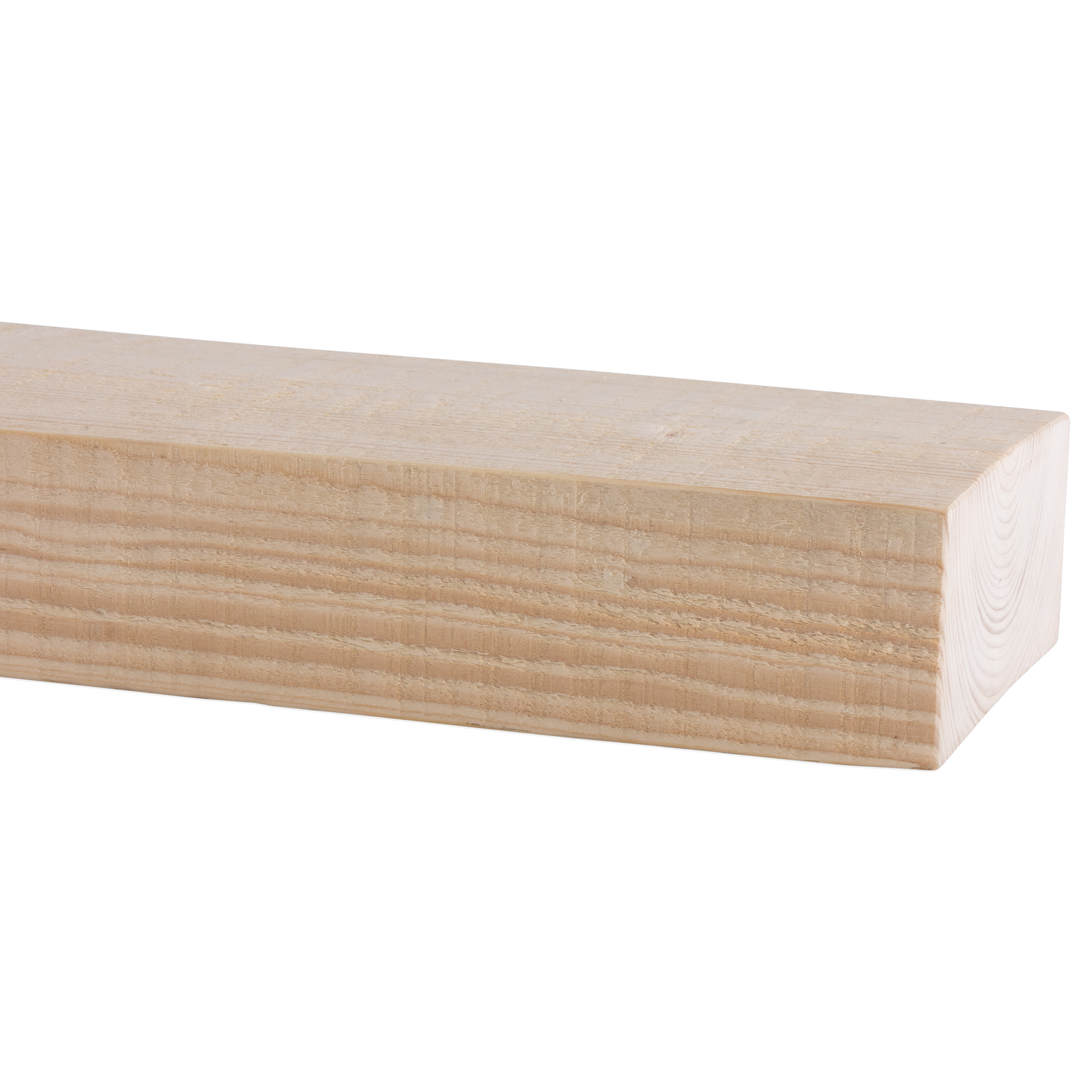 Modern Timber Fireplace Mantel