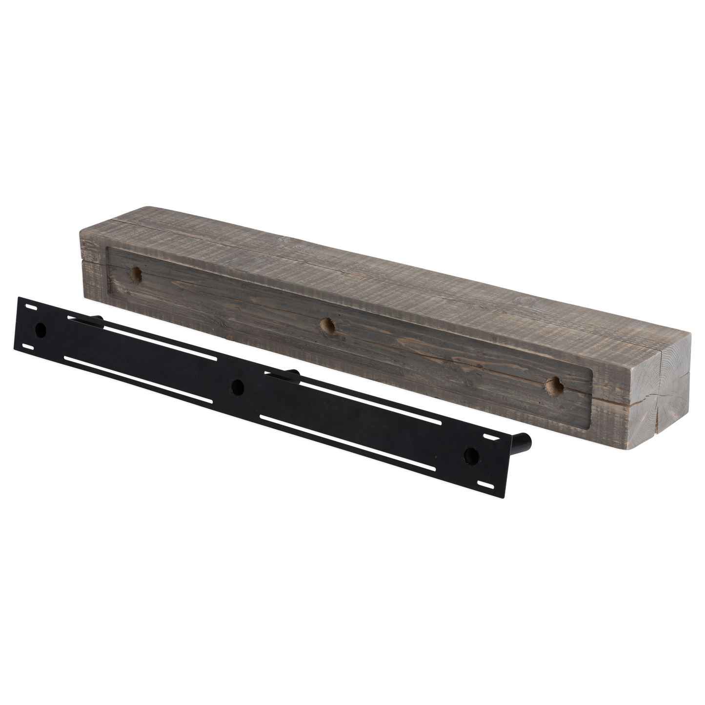 Solid Wood Beam Mantel