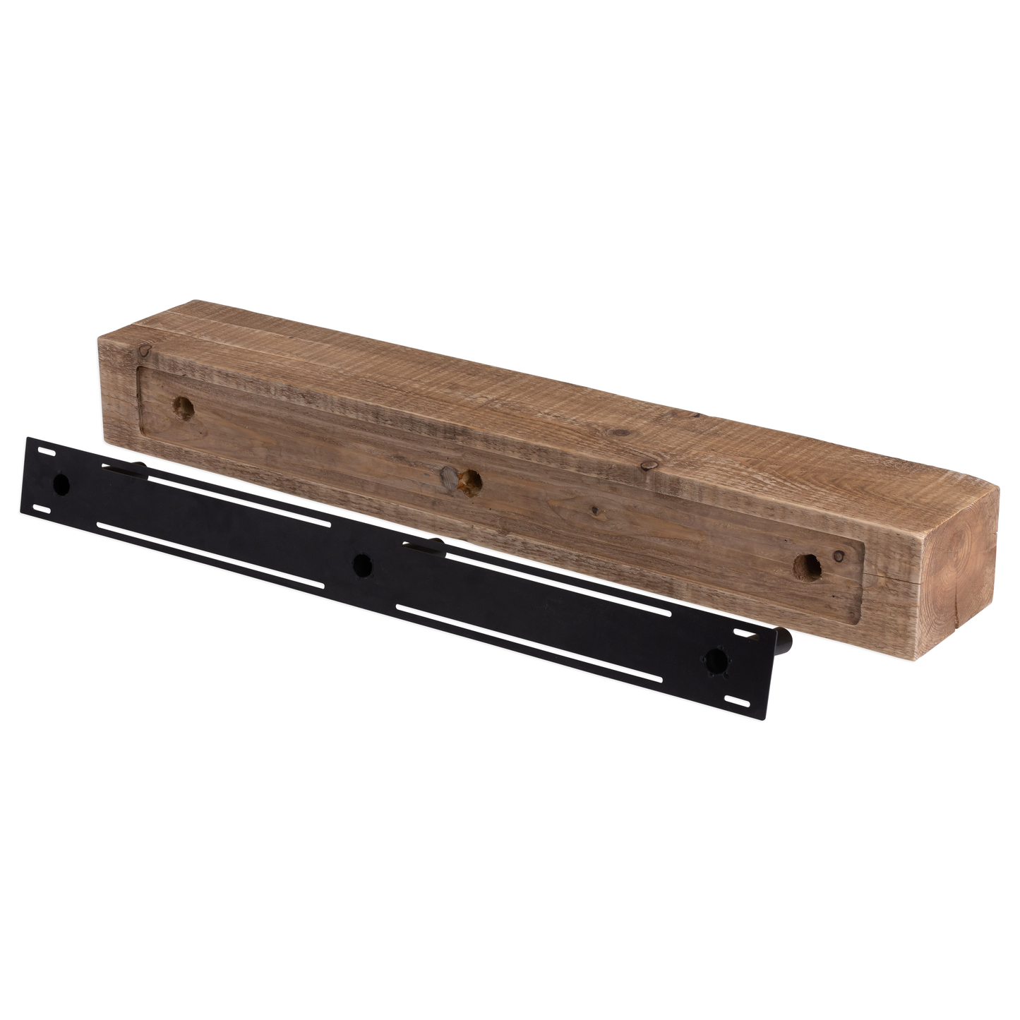 Solid Wood Beam Mantel