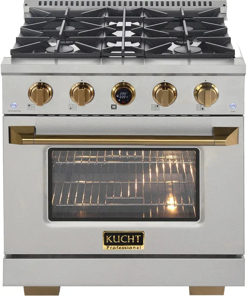 Freestanding gas range
