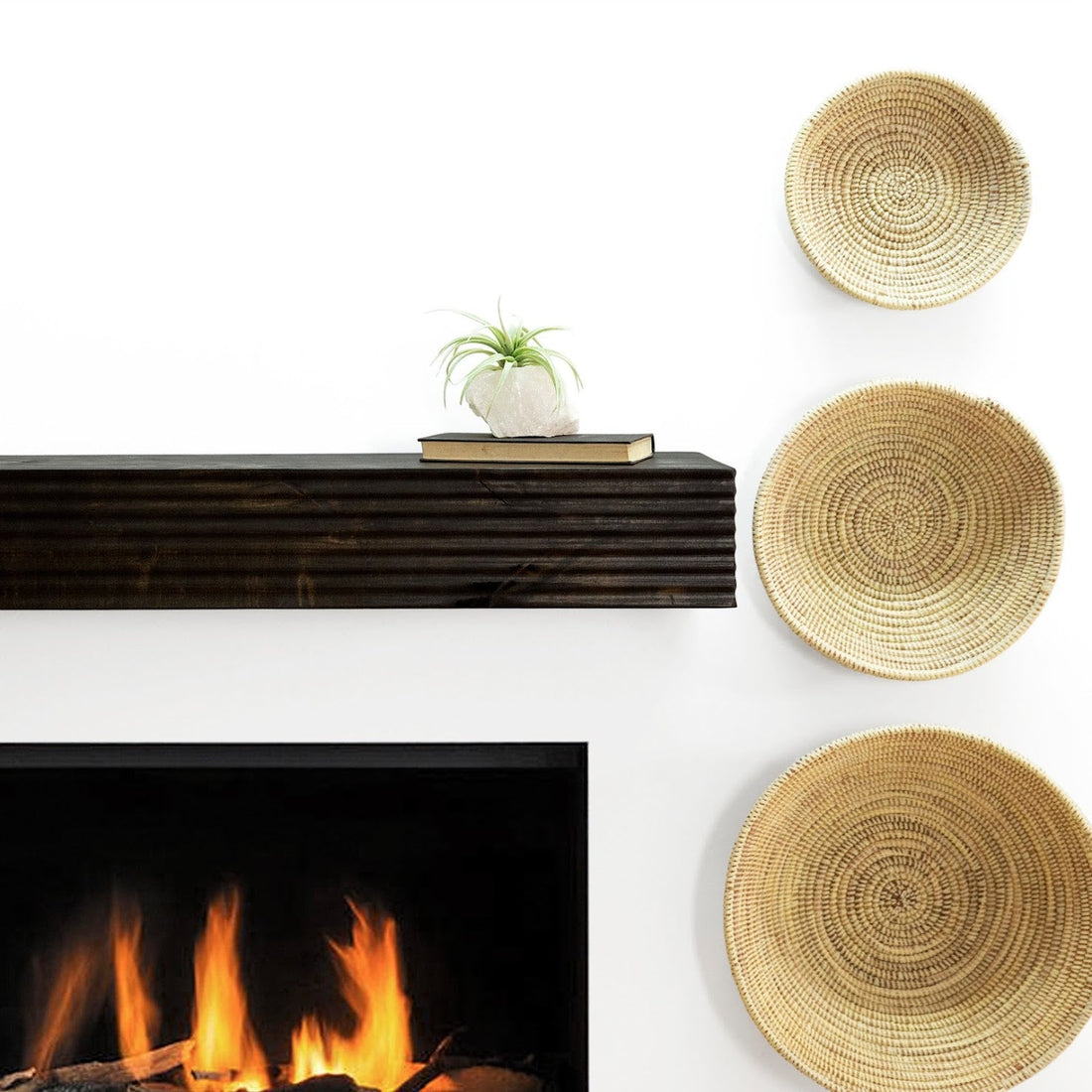 How Long Should a Mantel Shelf Be?