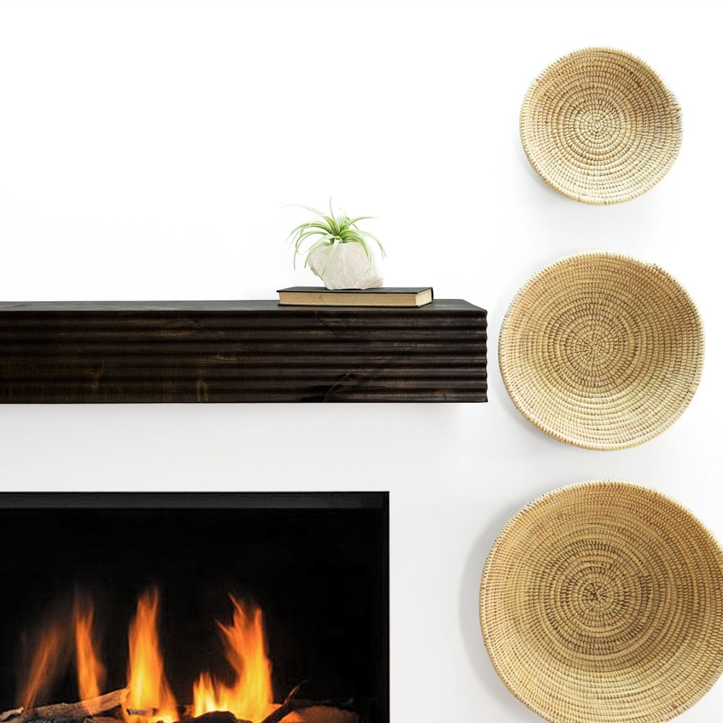 How Long Should a Mantel Shelf Be?