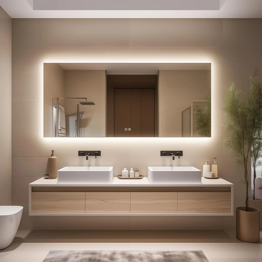 How to Choose the Right LED Mirror Size for Your Vanity