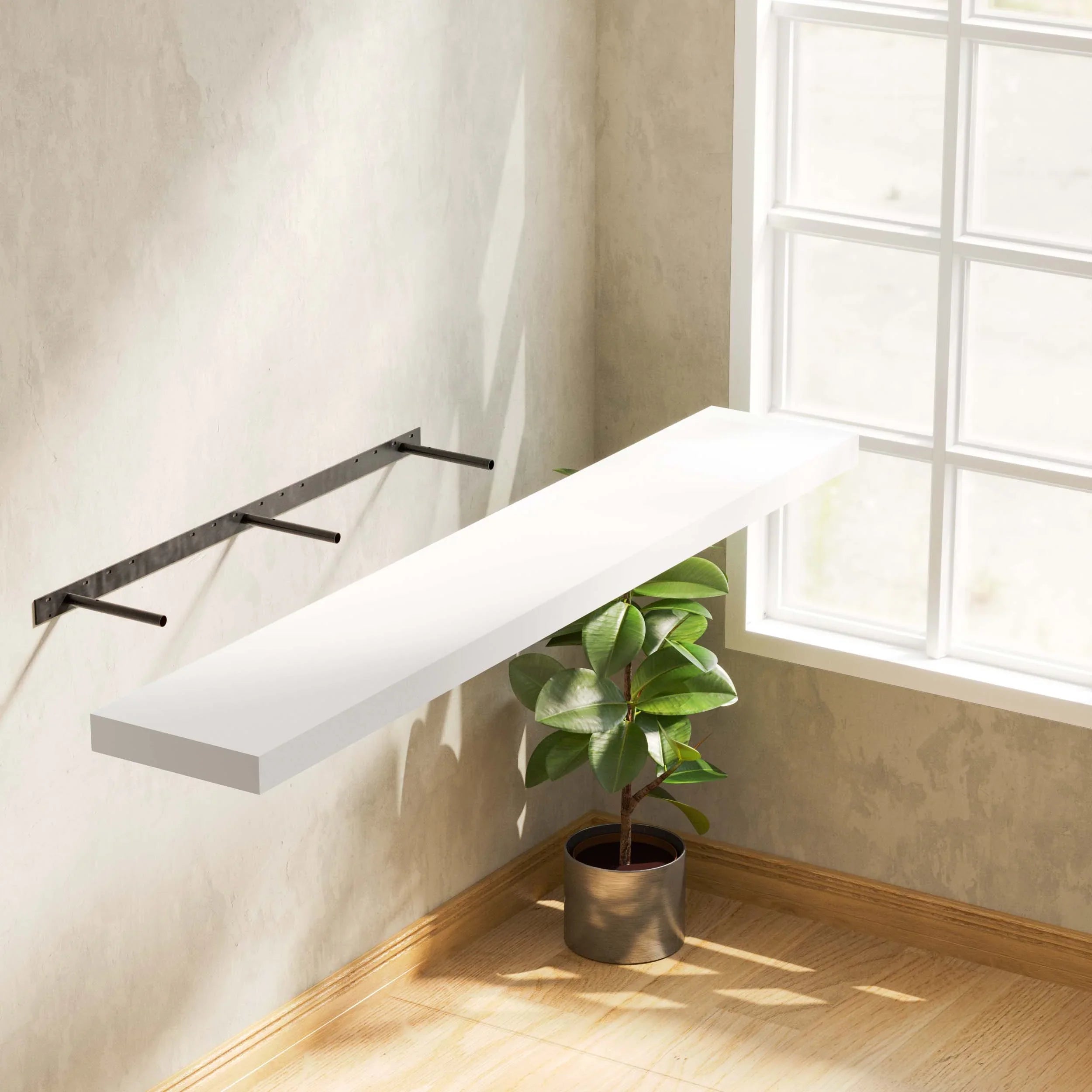 Floating Shelf Brackets Explained: Hidden vs. Visible, and Weight Capacity