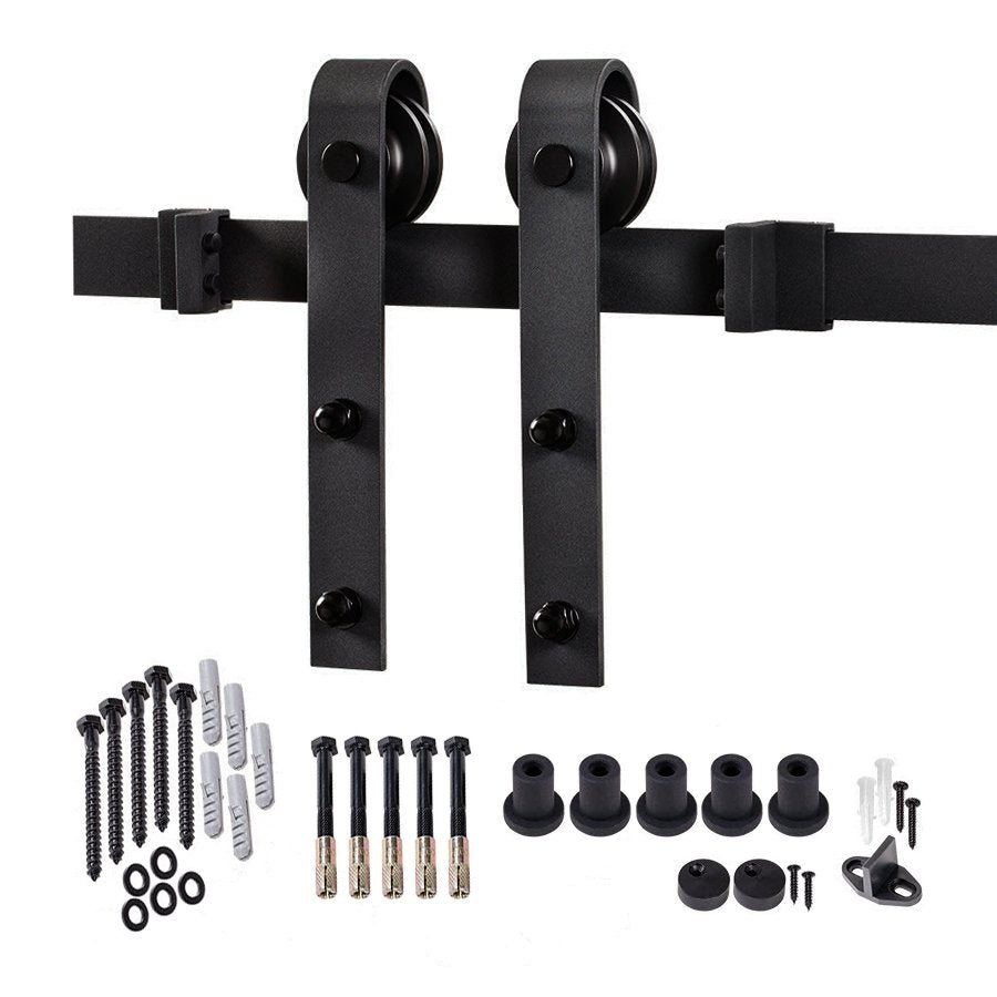 Barn door hardware kit