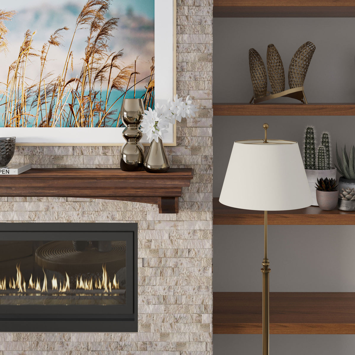 Fireplace Mantel Height | Standard Dimensions, Codes & How to Measure ...