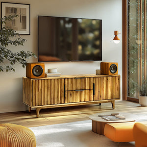 Bosk Wood Fluted TV Stand - view 12