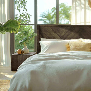 Alander Solid Wood Bed Frame - alternate view