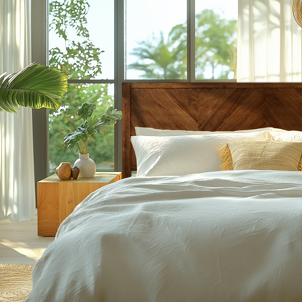 Alander Solid Wood Bed Frame - view 15