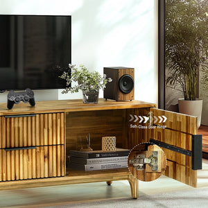 Bosk Wood Fluted TV Stand - view 14