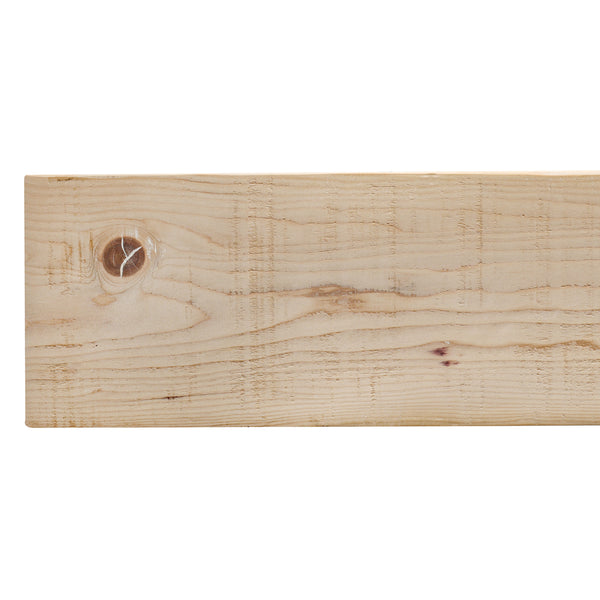 Barn Beam Mantel | Textured Real Wood Fireplace Mantel