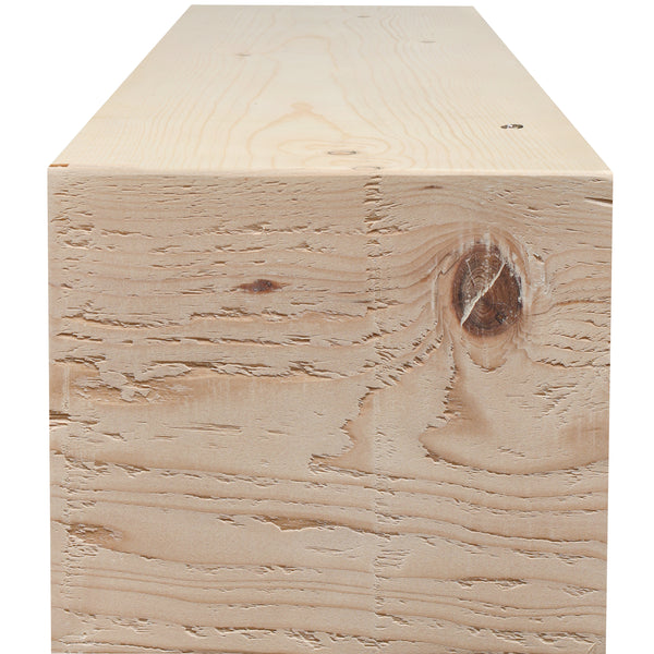 Barn Beam Mantel | Textured Real Wood Fireplace Mantel