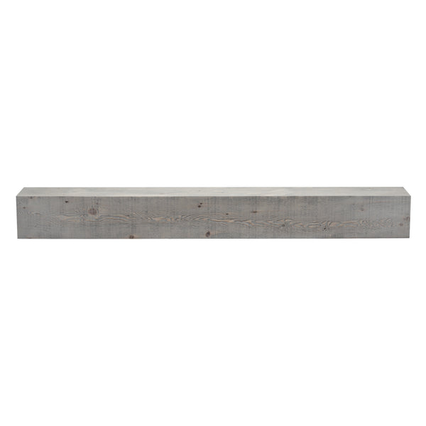 Barn Beam Mantel | Textured Real Wood Fireplace Mantel