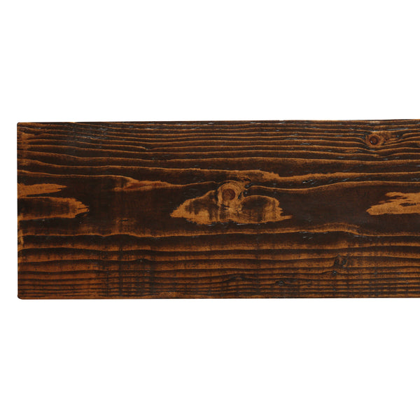 Barn Beam Mantel | Textured Real Wood Fireplace Mantel