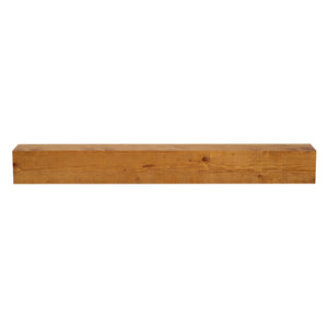 Barn Beam Mantel | Textured Real Wood Fireplace Mantel