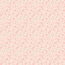 Marguerite wallpaper in Rosebud, pink and coral painted flowers on a rose pink ground