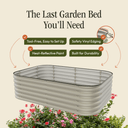 Gro-Rite 'No Tools Needed' Premium Metal Raised Garden Bed Kit - view 16