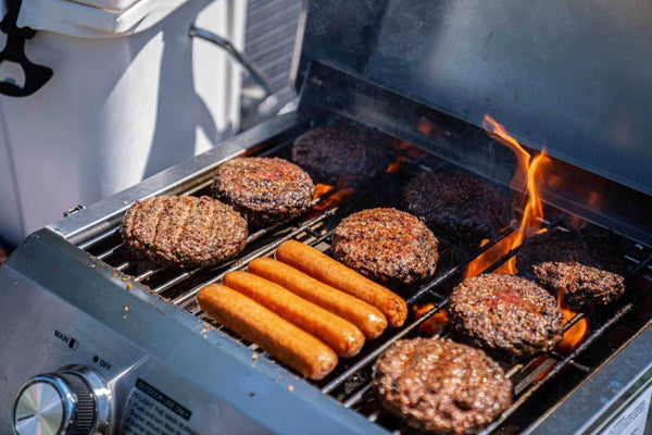 13742 | Stainless Tabletop Propane Gas Grill - view 14