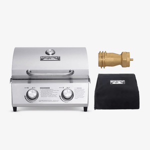 13742 | Stainless Tabletop Propane Gas Grill - view 16