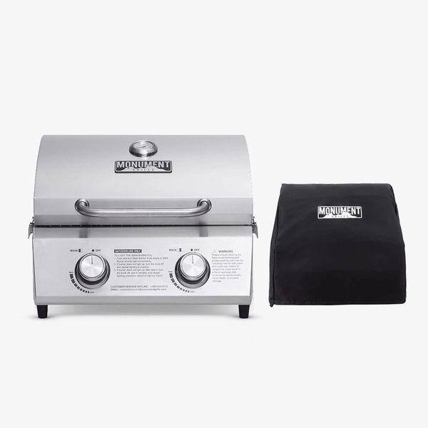 13742 | Stainless Tabletop Propane Gas Grill - view 15
