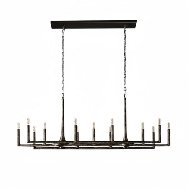 Avarit Forged Round Chandelier
