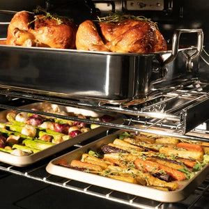 ZLINE 30'Professional True Convection Double Wall Oven, Air Fry, Self Clean, Stainless Steel, Gold WADZ-30-G - view 14