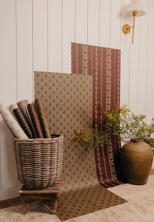 Somerset Fields Wallpaper by Safari Natalia x Taddy Mikelaites