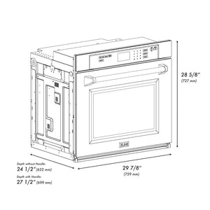 ZLINE 30'Professional True Convection Single Wall Oven, Air Fry, Self Clean, DuraSnow� Stainless Steel WASS-30 - view 15