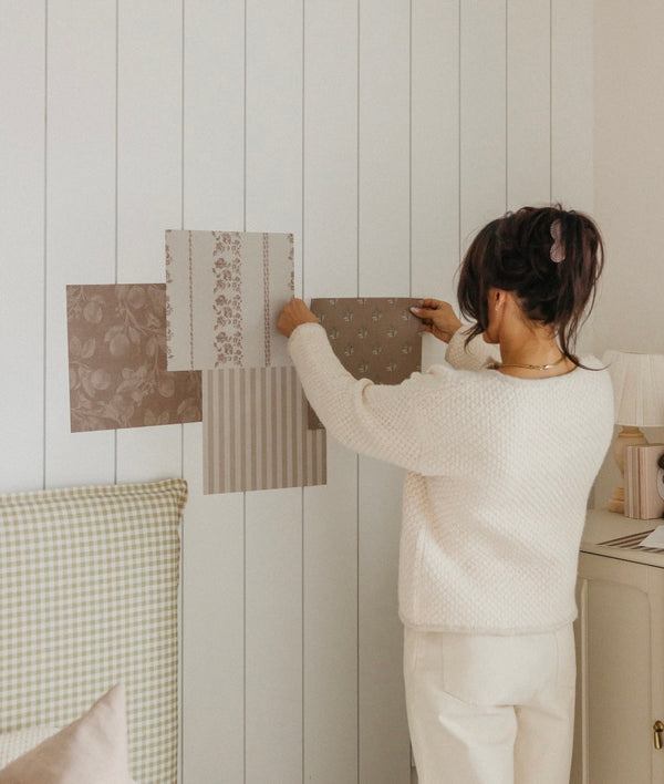 Ashbury Stripe Wallpaper by Safari Natalia x Taddy Mikelaites
