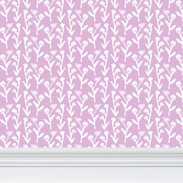 Ivy Manor Wallpaper (Lilac)
