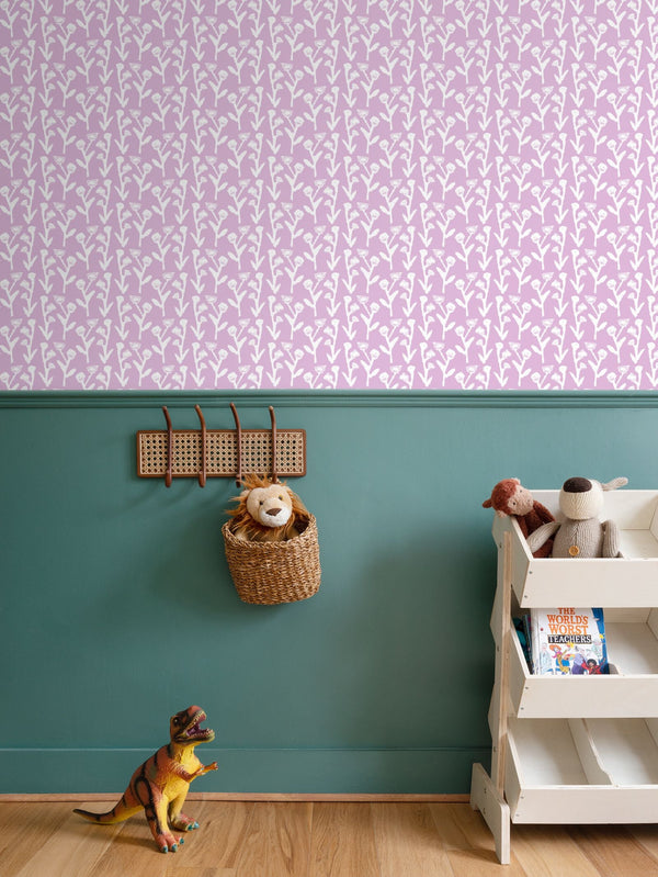 Ivy Manor Wallpaper (Lilac)