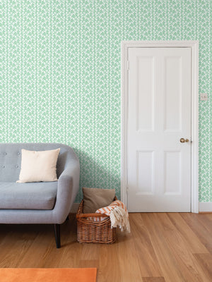 Ivy Manor Wallpaper (Mint)