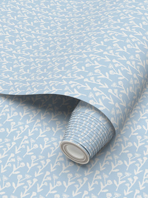 Ivy Manor Wallpaper (Bluebird)