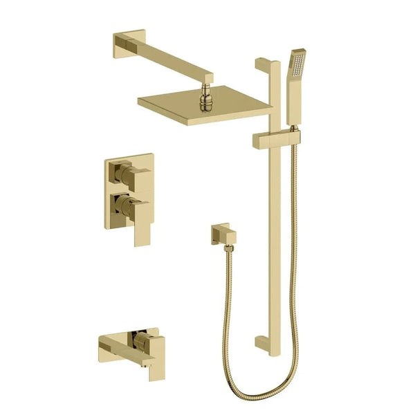 ZLINE Bliss Shower System Oversized Shower Head, BLS-SHS16-PG