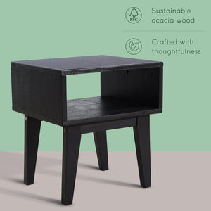 Serena Solid Wood Nightstand - view 20