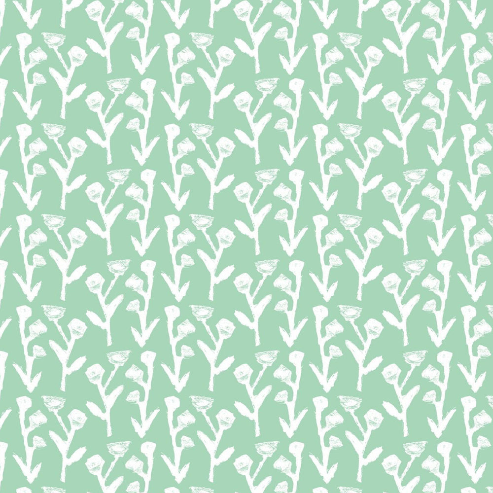 Ivy Manor Wallpaper (Mint)