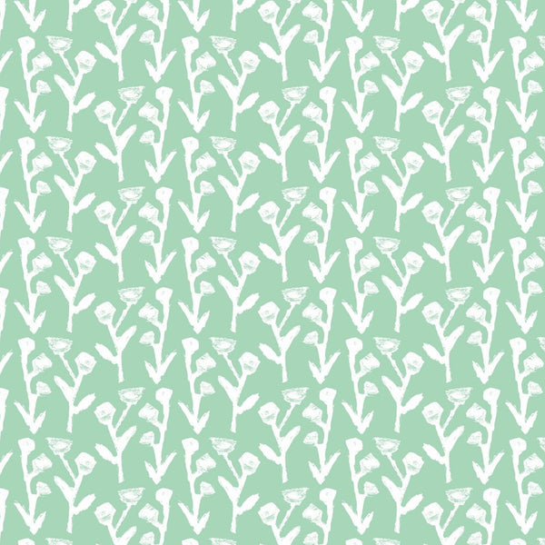Ivy Manor Wallpaper (Mint)