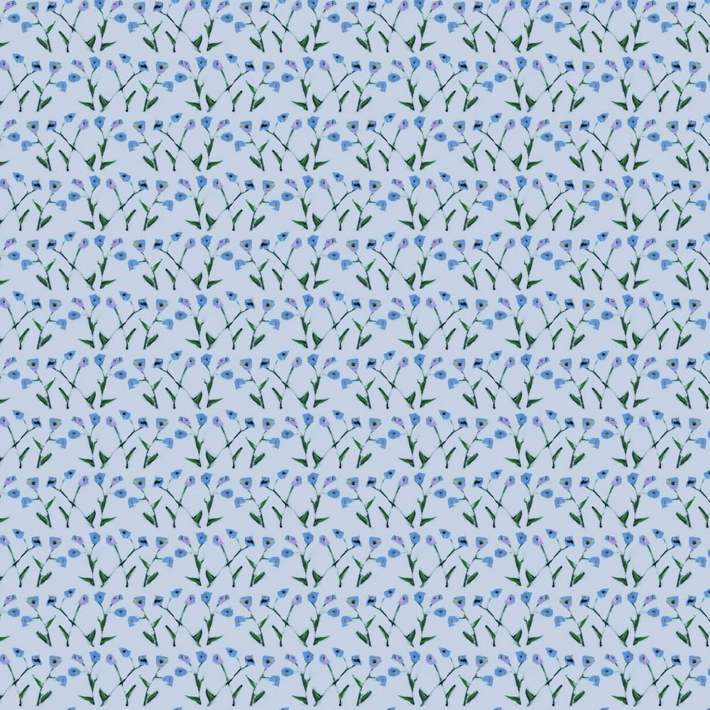 Genevieve Wallpaper (Periwinkle Multi)