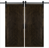 Herringbone Sliding Barn Door