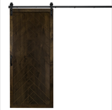 Herringbone Sliding Barn Door