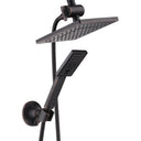 Dual Shower Head-Rain Shower Head with Handheld Shower Set, Diverter - view 16